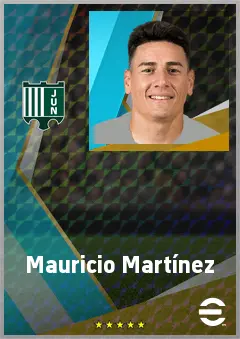 Mauricio Martínez eFootball 2026 player card, 73 OVR DMF