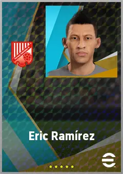Eric Ramírez eFootball 2026 player card, 71 OVR CF