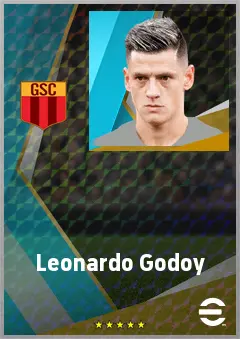 Leonardo Godoy eFootball 2026 player card, 73 OVR RB