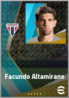 Facundo Altamirano eFootball 2026 player card, 72 OVR GK