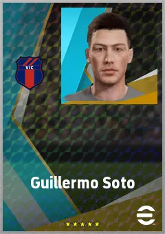 Guillermo Soto eFootball 2026 player card, 71 OVR RB