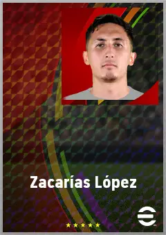 Zacarías López eFootball 2026 player card, 68 OVR GK