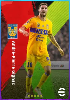 André-Pierre Gignac eFootball 2026 player card, 81 OVR CF
