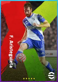 F. Aristeguieta eFootball 2026 player card, 76 OVR CF