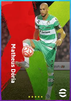 Matheus Dória eFootball 2026 player card, 78 OVR CB
