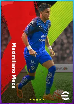 Maximiliano Meza eFootball 2026 player card, 79 OVR AMF