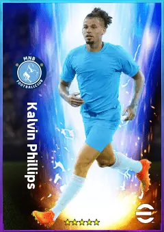 Kalvin Phillips eFootball 2026 player card, 82 OVR DMF