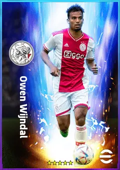 Owen Wijndal eFootball 2026 player card, 80 OVR LB