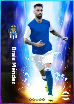 Brais Méndez eFootball 2026 player card, 79 OVR RMF