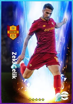Zeki Çelik eFootball 2026 player card, 80 OVR RB