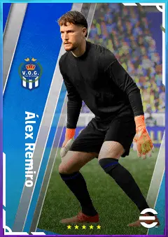 Álex Remiro eFootball 2026 player card, 82 OVR GK
