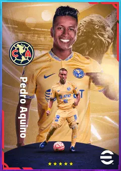 Pedro Aquino eFootball 2026 player card, 78 OVR DMF