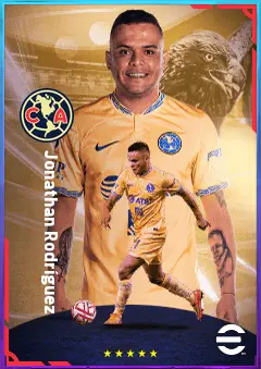 Jonathan Rodríguez eFootball 2026 player card, 78 OVR CF