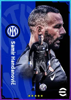 Samir Handanovič eFootball 2026 player card, 82 OVR GK