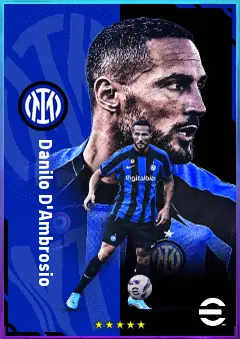 Danilo D'Ambrosio eFootball 2026 player card, 79 OVR CB