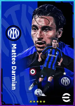 Matteo Darmian eFootball 2026 player card, 78 OVR RB