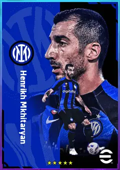Henrikh Mkhitaryan eFootball 2026 player card, 80 OVR AMF