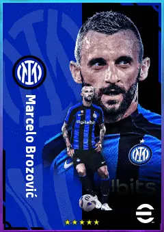 Marcelo Brozović eFootball 2026 player card, 84 OVR DMF