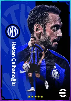 Hakan Çalhanoğlu eFootball 2026 player card, 83 OVR AMF