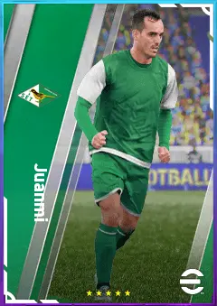 Juanmi eFootball 2026 player card, 78 OVR LMF