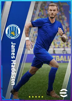 James Maddison eFootball 2026 player card, 82 OVR AMF
