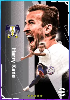 Harry Kane eFootball 2026 player card, 86 OVR CF