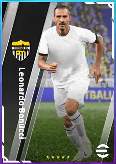 Leonardo Bonucci eFootball 2026 player card, 82 OVR CB
