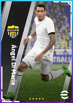 Ángel Di María eFootball 2026 player card, 83 OVR RWF