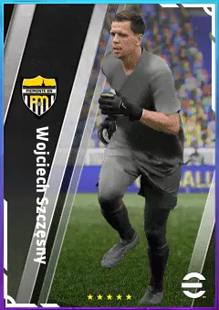 Wojciech Szczęsny eFootball 2026 player card, 82 OVR GK