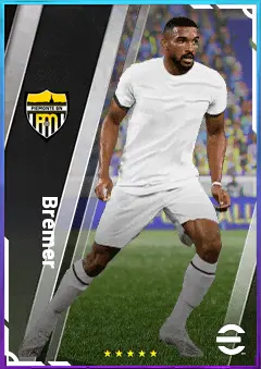 Bremer eFootball 2026 player card, 82 OVR CB