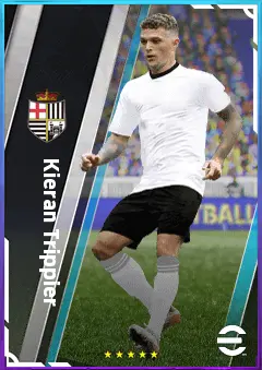 Kieran Trippier eFootball 2026 player card, 80 OVR RB