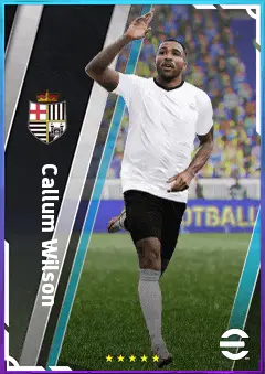 Callum Wilson eFootball 2026 player card, 80 OVR CF