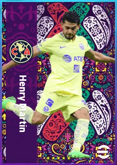 Henry Martín eFootball 2026 player card, 79 OVR CF