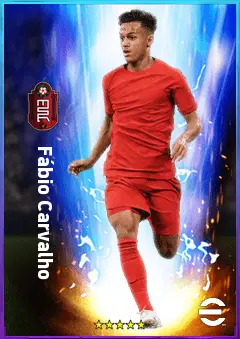 Fábio Carvalho eFootball 2026 player card, 77 OVR AMF