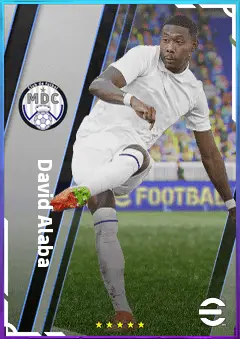 David Alaba eFootball 2026 player card, 85 OVR CB