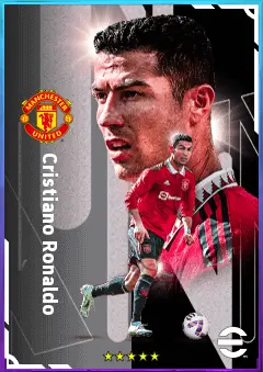 Cristiano Ronaldo eFootball 2026 player card, 86 OVR CF