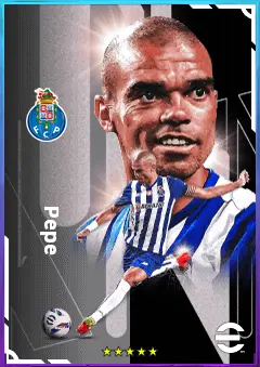 Pepe eFootball 2026 player card, 81 OVR CB