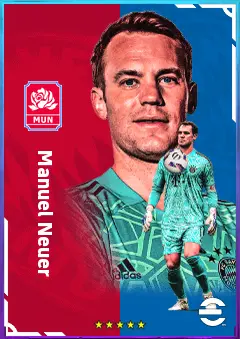 Manuel Neuer eFootball 2026 player card, 86 OVR GK