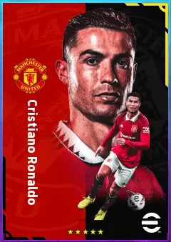 Cristiano Ronaldo eFootball 2026 player card, 86 OVR CF
