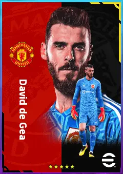 David de Gea eFootball 2026 player card, 84 OVR GK