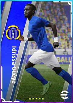 Idrissa Guèye eFootball 2026 player card, 81 OVR CMF