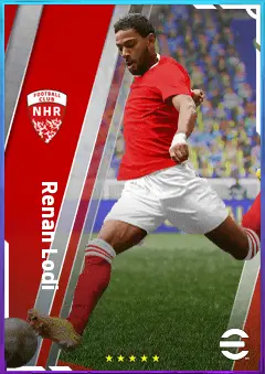 Renan Lodi eFootball 2026 player card, 82 OVR LB