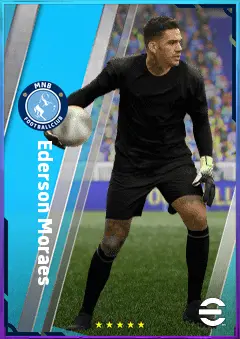 Ederson Moraes eFootball 2026 player card, 86 OVR GK