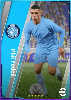 Phil Foden eFootball 2026 player card, 85 OVR SS