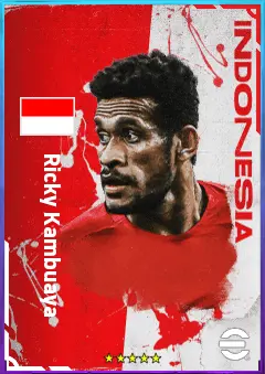 Ricky Kambuaya eFootball 2026 player card, 70 OVR CMF