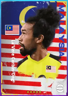 La'Vere Corbin-Ong eFootball 2026 player card, 71 OVR LB