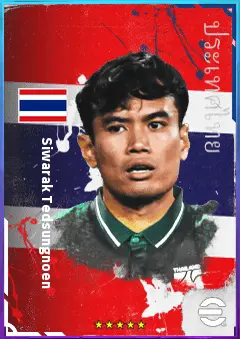 Siwarak Tedsungnoen eFootball 2026 player card, 68 OVR GK