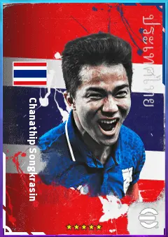 Chanathip Songkrasin eFootball 2026 player card, 74 OVR AMF