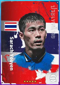 Sarach Yooyen eFootball 2026 player card, 69 OVR DMF