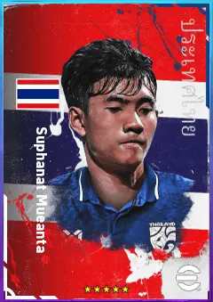 Suphanat Mueanta eFootball 2026 player card, 67 OVR CF